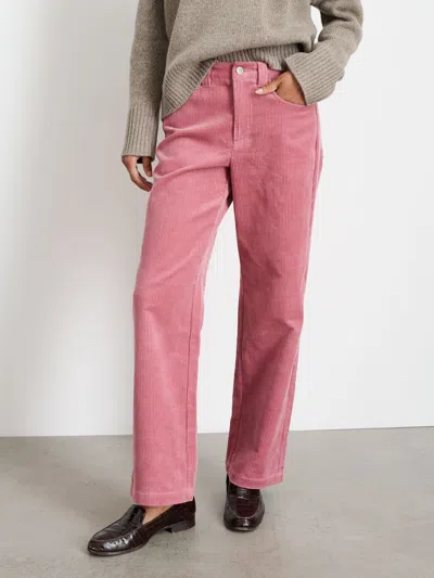 Alex Mill Camden Pant In Corduroy In Dusty Rose