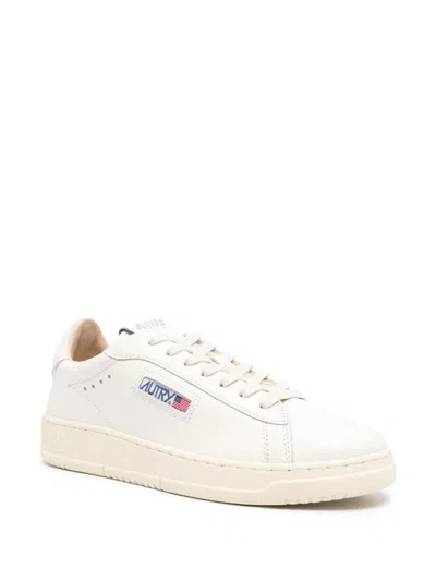 Shop Autry Dallas Low Leather Sneakers