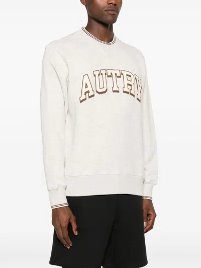 Autry Logo Print Crewneck Sweatshirt