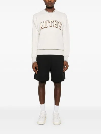 Autry Logo Print Crewneck Sweatshirt