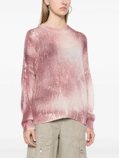 Avant Toi Bleached-effect Sweater