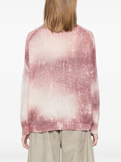 Avant Toi Bleached-effect Sweater