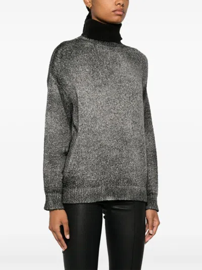 Shop Avant Toi Cotton High Neck Sweater