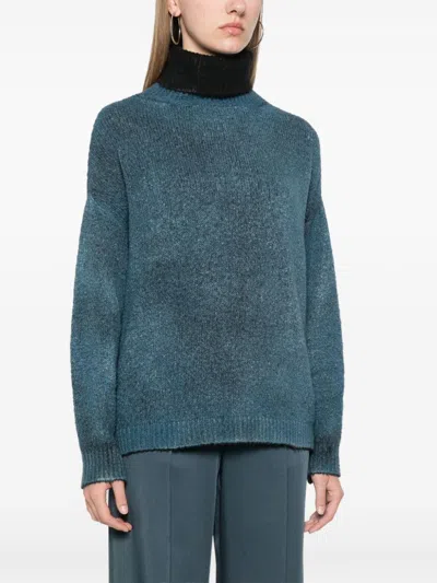 Shop Avant Toi Cotton High Neck Sweater