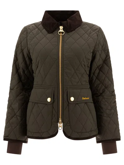 Barbour Beadnell Green Fitted Jacket