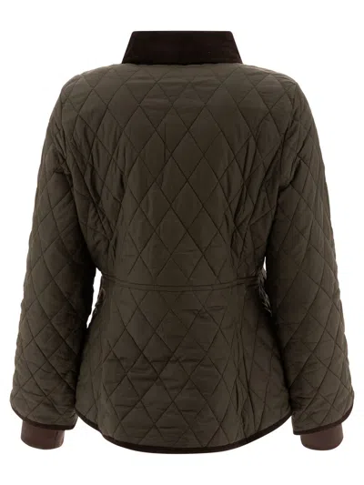 Barbour Beadnell Green Fitted Jacket