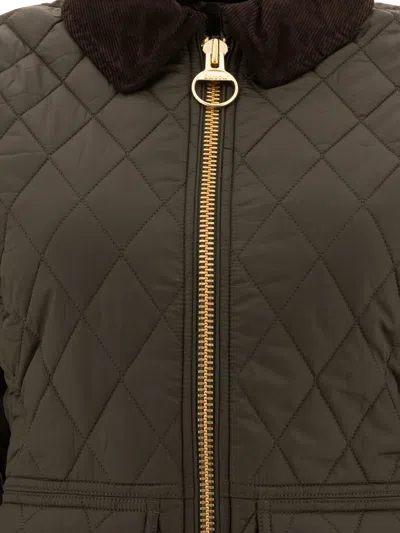 Barbour Beadnell Green Fitted Jacket
