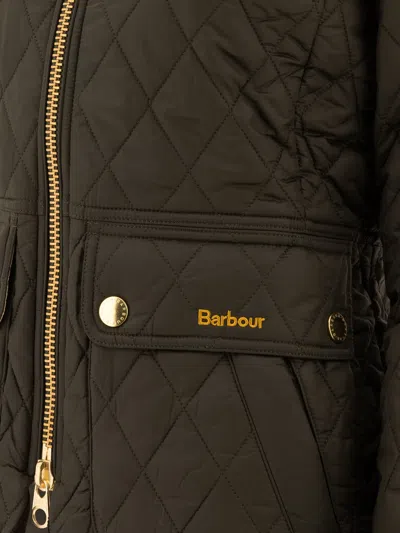 Barbour Beadnell Green Fitted Jacket