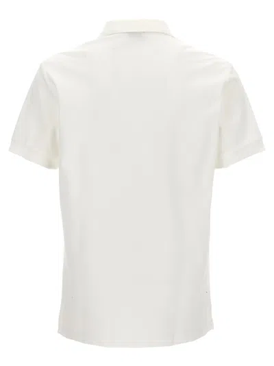 Burberry Men Logo Embroidery Polo Shirt
