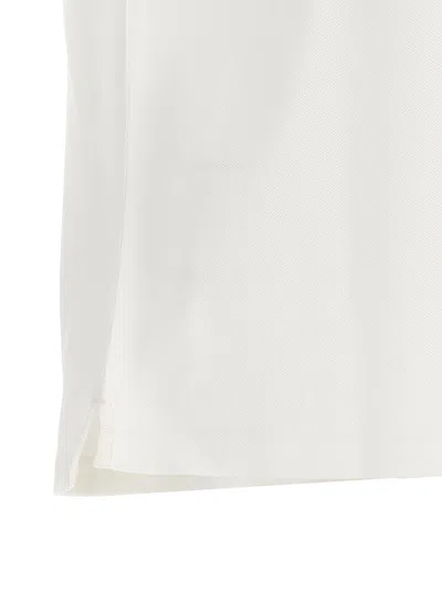 Burberry Men Logo Embroidery Polo Shirt