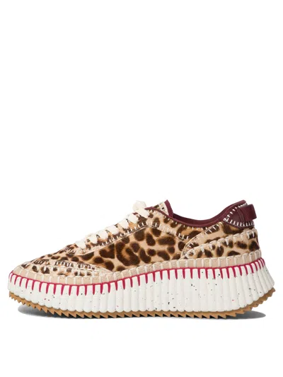 Shop Chloé "nama" Sneakers