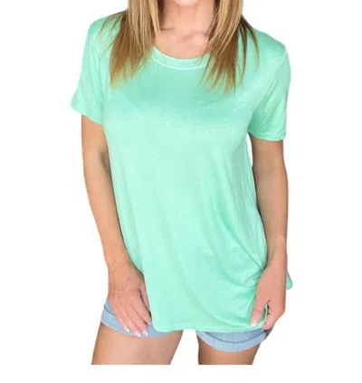 Culture Code Short Sleeve Top Shirt In Green In Green