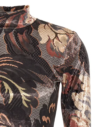 Shop Etro 'paisley' Chenille Top