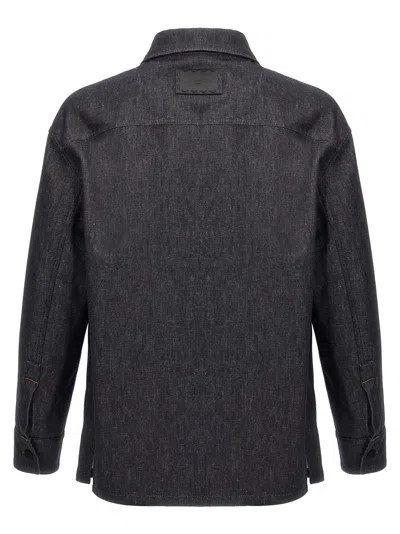 Fendi Dark Blue Denim Selleria Jacket