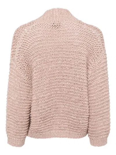 Forte Forte Open-knit Shawl Collar Cardigan