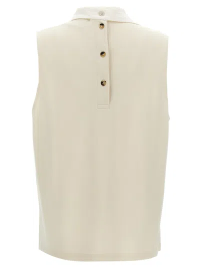 Courrèges Natural Multi-buttons Sweater