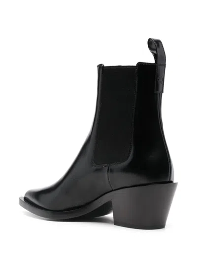 Shop Gianvito Rossi Leather Boots