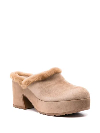 Gianvito Rossi Lyss 85mm Suede Mules