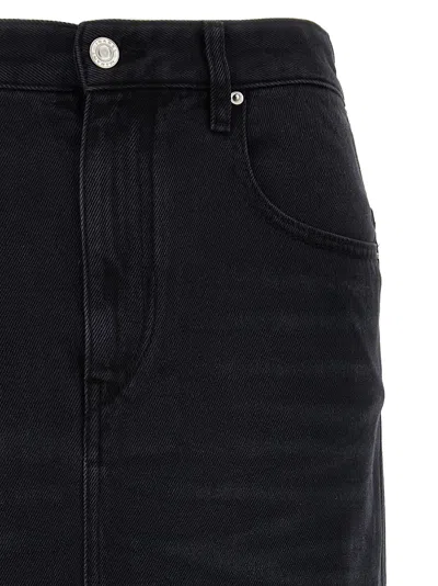 Isabel Marant Britt Denim Midi Skirt