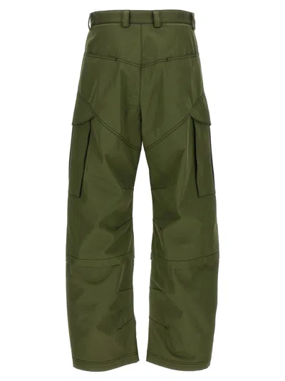 Off-white Embroidered Cargo Straight Trousers