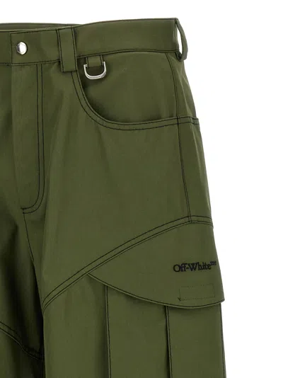 Off-white Off White Men Cargo Pants In Cotton