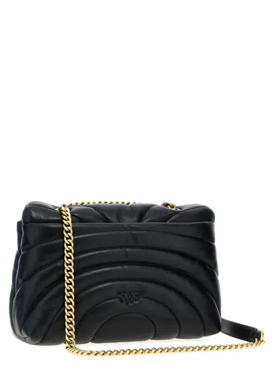 Pinko Love Puff Quilted Chain-linked Crossbody Bag