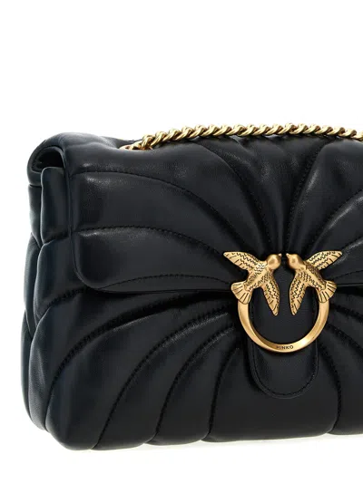 Pinko Love Puff Quilted Chain-linked Crossbody Bag