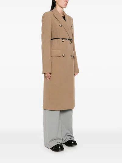 Sport Max Wool Double Breasted Coat