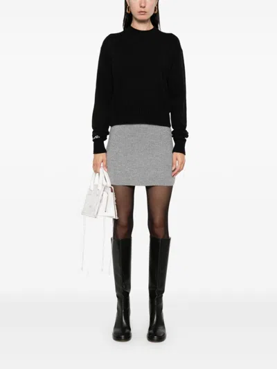 Sportmax Sport Max Wool Knitted Skirt