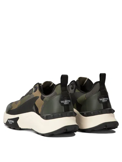 Shop Valentino Garavani "true Act Camouflage" Sneakers