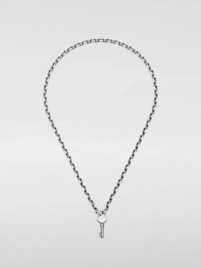 Gucci Key Pendant Necklace In Silver
