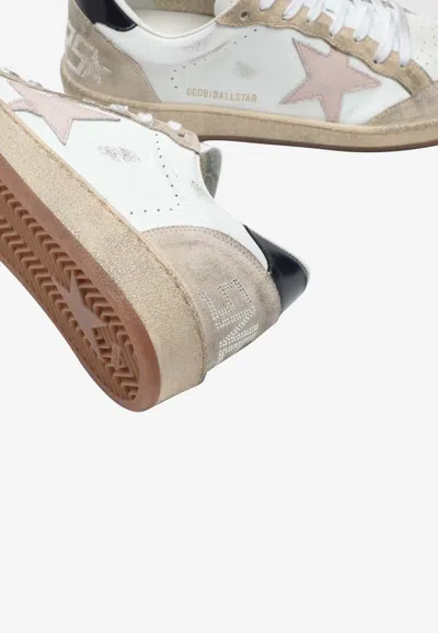 Golden Goose Db Ball Star Low-top Sneakers In White
