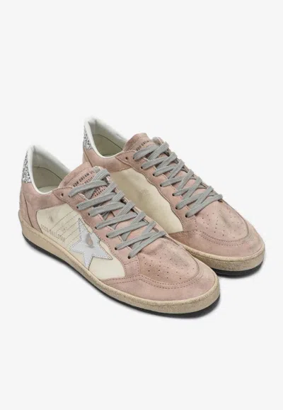 Golden Goose Db Ball Star Low-top Sneakers In Pink