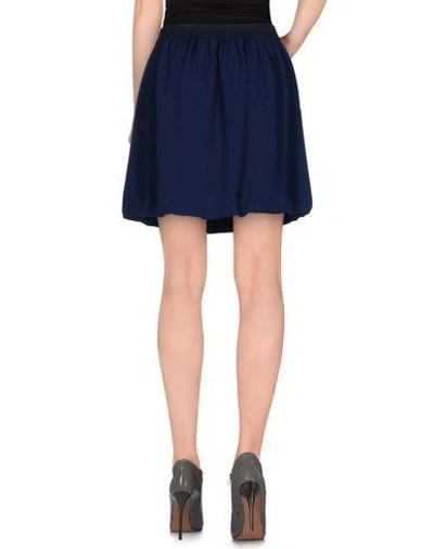 Shop See By Chloé Mini Skirts In Dark Blue