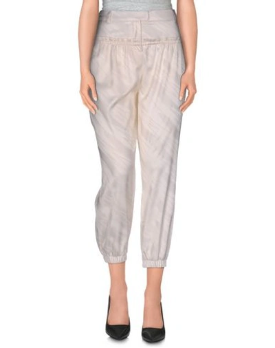 Just Cavalli Casual Pants In Ivory