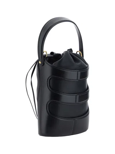 Alexander Mcqueen The Rise Mini Bucket Bag In Black