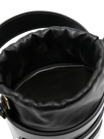 Alexander Mcqueen The Rise Mini Bucket Bag In Black