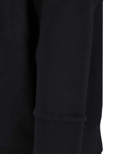 Burberry Black Cotton Sweatshirt In Black