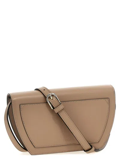 Furla Sfera Mini Crossbody Bag In Beige