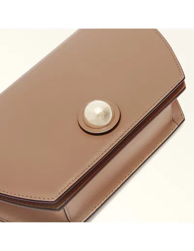 Furla Sfera Mini Crossbody Bag In Beige