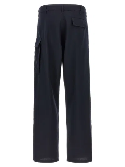 Marni Straight-leg Wool Trousers In Black