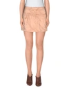 Just Cavalli Mini Skirt In Pale Pink