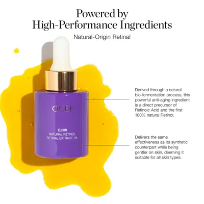 Ogee Natural Retinol Retinal 1% Elixir
