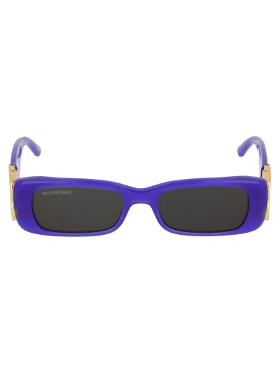 Balenciaga Violet Acetate Sunglasses