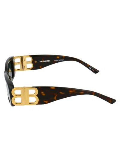 Balenciaga Grey Rectangular Ladies Sunglasses Bb0096s 002 51