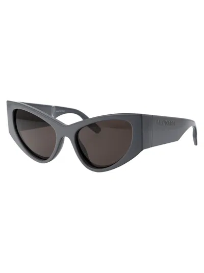 Balenciaga Bb0300s Grey Sunglasses