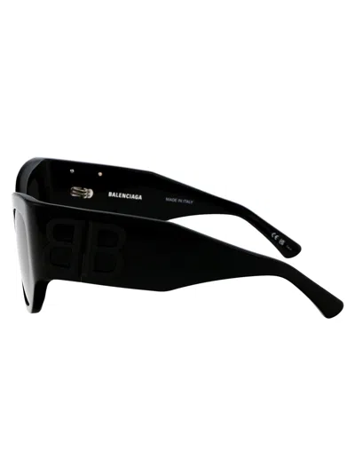 Balenciaga Recycled Acetate Sunglasses In Black