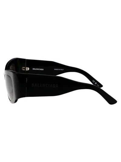 Balenciaga Grey Rectangular Ladies Sunglasses Bb0321s 001 57