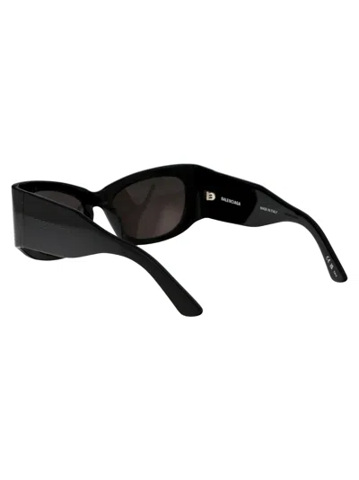 Balenciaga Grey Rectangular Ladies Sunglasses Bb0321s 001 57