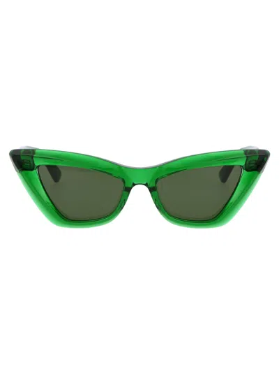 Bottega Veneta Womens Green Bv1101s Cat-eye Acetate Sunglasses